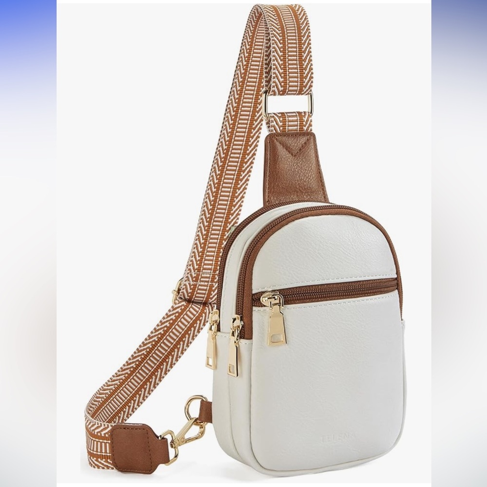 Faux Leather Cross Body Bag